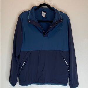 The North Face Two-Tone Blue Windbreaker